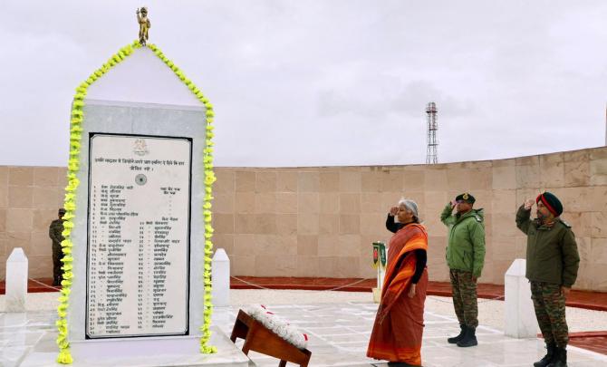 What's Nirmalaji Doing At Rezang La?