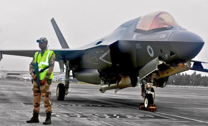 UK Stealth Fighter Jet Still With India
