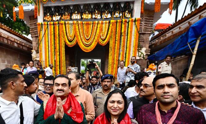 PHOTOS: Gautam Adani at Shree Jagannath Dham in Puri
