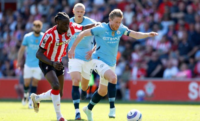EPL PIX: Saints in shock draw with City; Brentford win