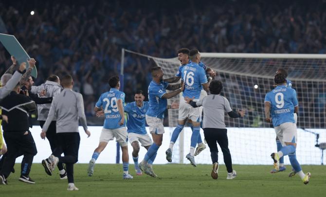 PIX: Napoli crowned Serie A champs; heartbreak for Inter