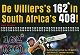 It all comes down to hard work for De Villiers