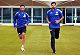 Team India's first training session in UK