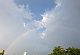 Monsoon pics: A rainbow in the clouds