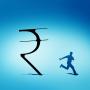 Rupee Falls to...