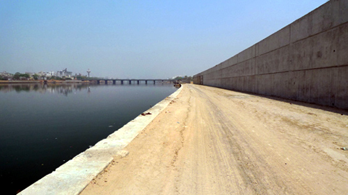 Sabarmathi Riverfront Development Project.