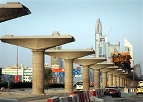 How the Dubai Metro was built