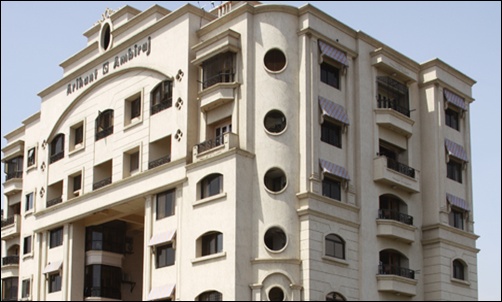 A residential complex at Alwarpet, Chennai.