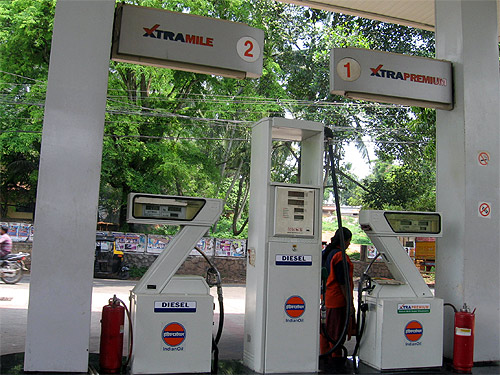 Indian Oil petrol pump