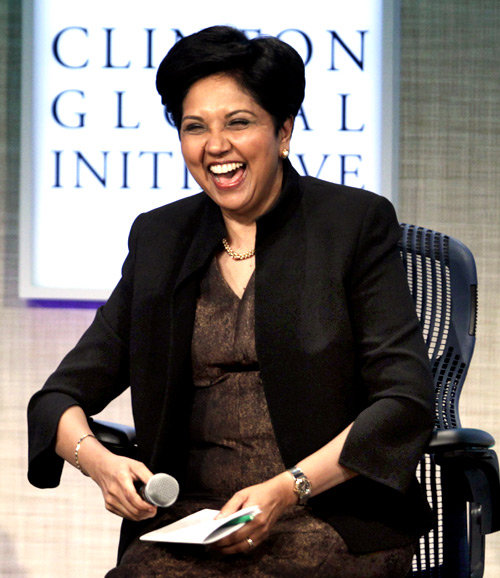 Indra Nooyi, chairman and CEO of PepsiCo.