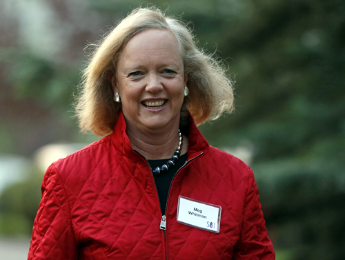 Hewlett Packard CEO and President Meg Whitman attends the Allen & Co Media Conference in Sun Valley, Idaho.