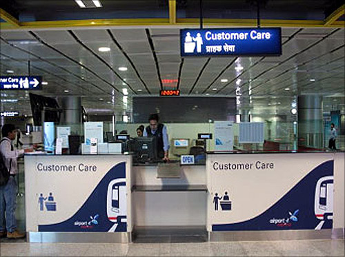 Metro's customer care centre.