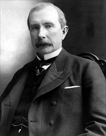 John D Rockefeller.