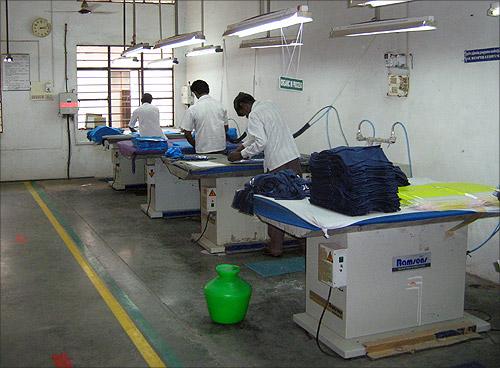 Factory at Tirupur.