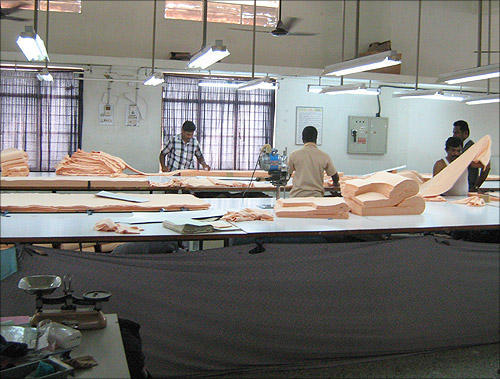 Factory at Tirupur.