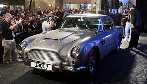 The stunning James Bond cars