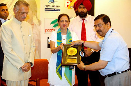 POWERGRID conferred with 3rd Rajeev Gandhi Excellence Award 2011.