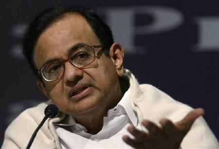 Finance Minister P Chidambaram.