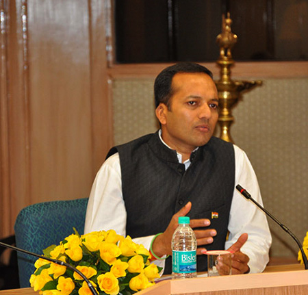Naveen Jindal, Chairman and Managing Director of Jindal Steel and Power Ltd.