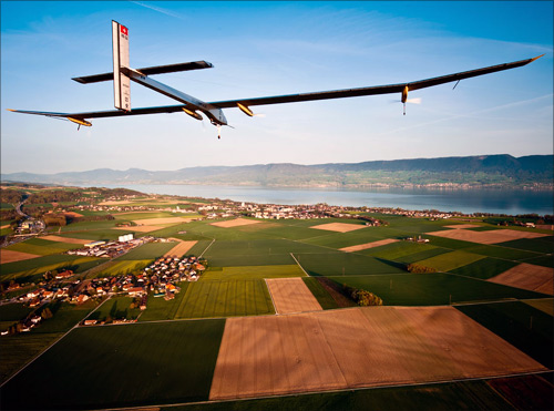Solar Impulse aircraft.