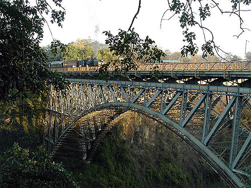 Victoria Falls Bridge.