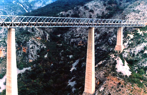 Mala Rijeka Viaduct.