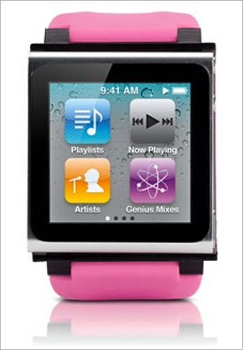 iWatchz Q Series watchband for iPod nano.