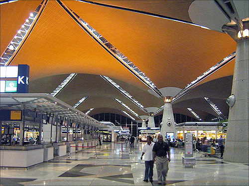 Kuala Lumpur International Airport.