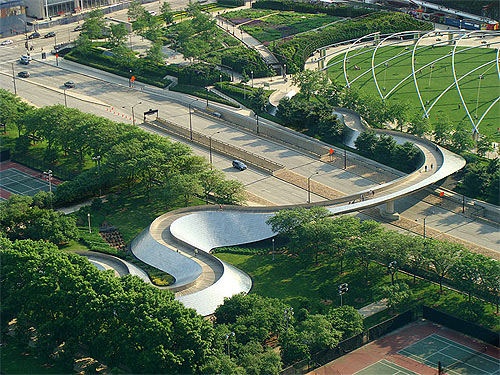BP Bridge, Millennium Park,Chicago