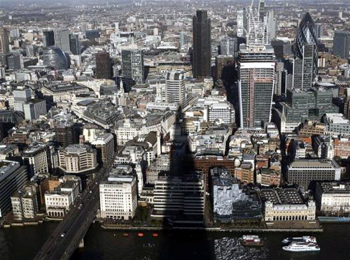 Stunning views from London's new skyscraper