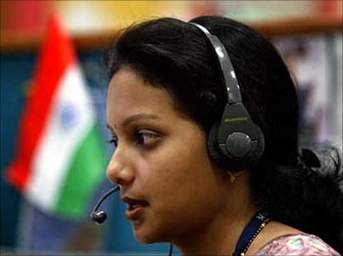 A BPO worker