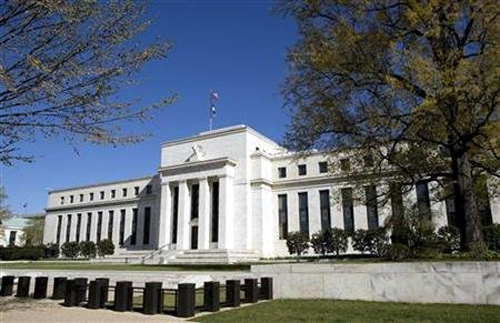 The Federal Reserve Building stands in Washington.
