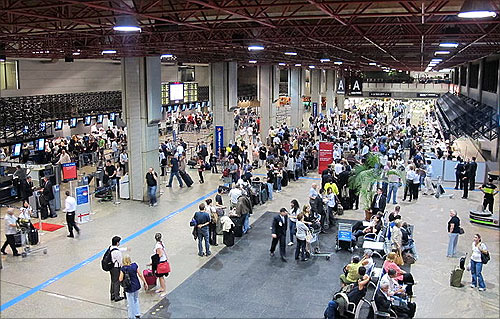 Sao Paulo International Airport.