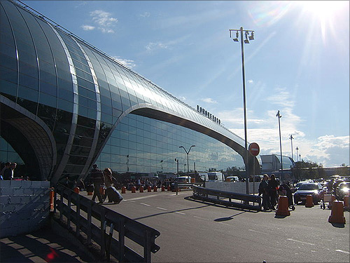 Moscow Domodedovo Airport.