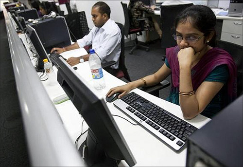 Glimpses from India's BPO industry