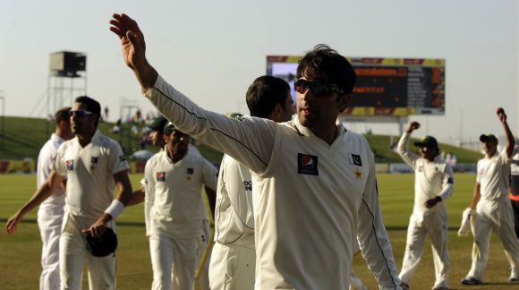 Pakistan cricket star Misbah-ul Haq.