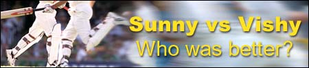 Sunny versus Vishy: Who was better?