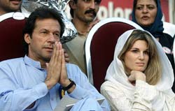 Imran Khan and Jemima