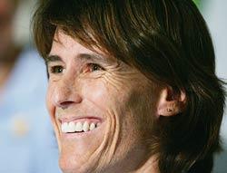 Australia captain Belinda Clark