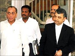 Dalmiya with his lawyer