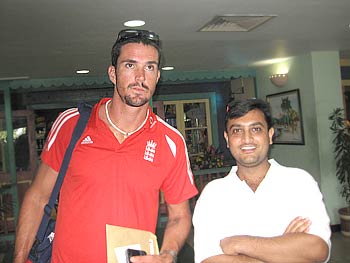 Kevin Pietersen in the West Indies