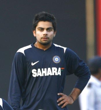 Virat Kohli, before his Champions Trophy debut