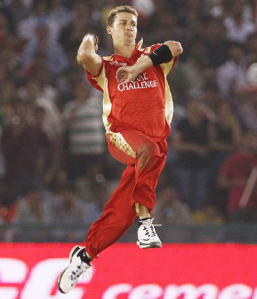 Dale Steyn of the Royal Challengers Bangalore
