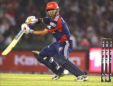 Gautam Gambhir of the Delhi Daredevils