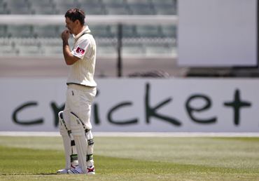 Ricky Ponting is lost in thought as wickets tumble on the opening day of the fourth Ashes Test