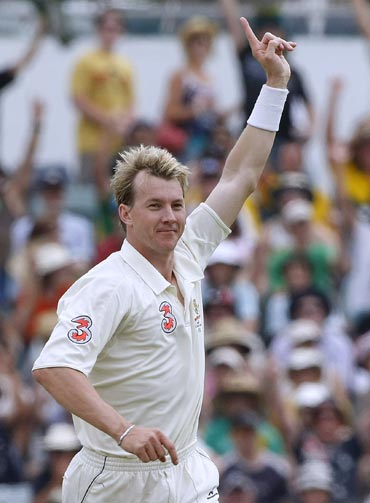 Brett Lee came in as a tearaway fast bowler