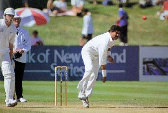 The mighty Kapil Dev