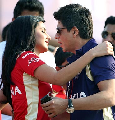 Shah Rukh Khan with Katrina Kaif