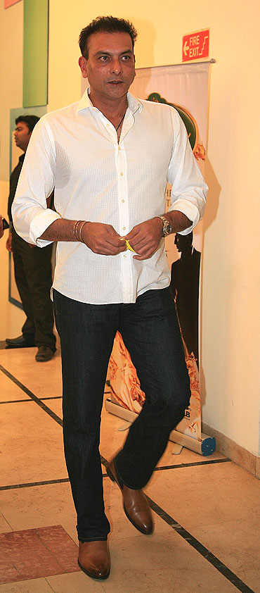 Ravi Shastri at an IPL party