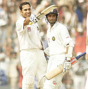 VVS Laxman and Rahul Dravid